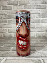 Load image into Gallery viewer, “Blah blah glasses cracked lenses snarl” 20 oz Glossy Straight Skinny Tumbler
