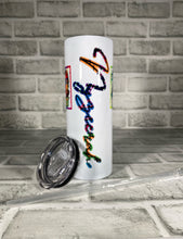 Load image into Gallery viewer, &quot;I’m a Savage Classy Bougie Ratchet&quot; Personalized 20 oz Glossy Straight Skinny Tumbler
